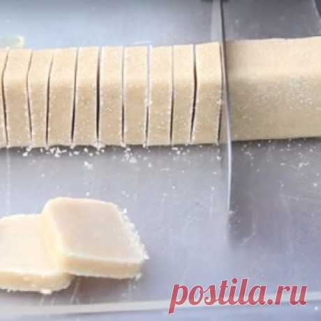 Невероятно нежное песочное печенье. Вам понадобится лишь 3 ингредиента и 30 минут - МирТесен