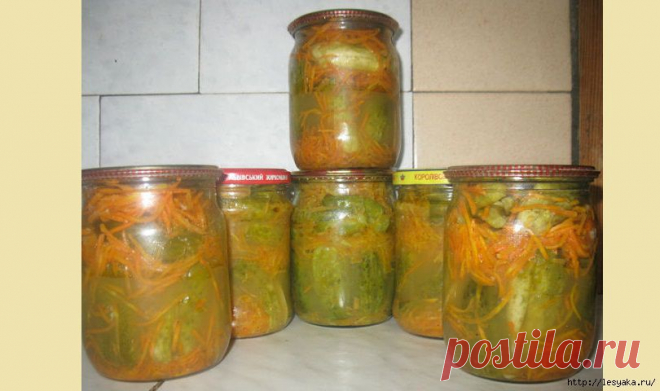 Бесподобно вкусные огурчики по-корейски за 4 часа!.