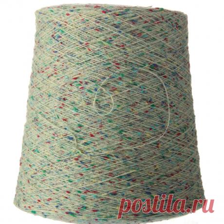 Пряжа "BIELLA YARN Твид Мятный праздник 900 м" - Магазин Анже