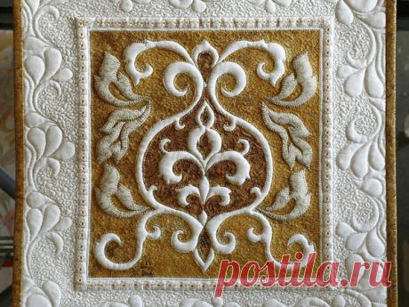 Изучаем тонкости техники «обратная аппликация» и «трапунто»