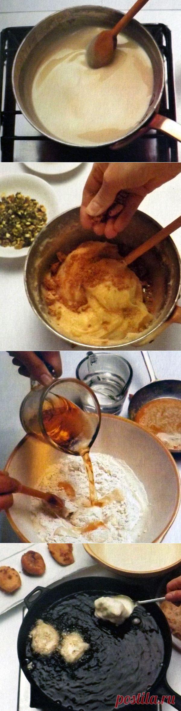 Пышные оладьи с фруктами. Фото-рецепт. | Хозяева дома.