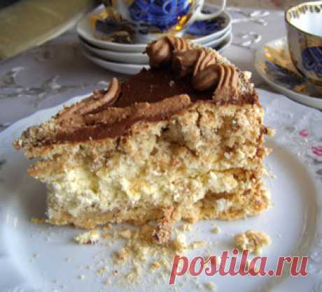 (+2) Вкуснейший Киевский торт - пошаговое приготовление