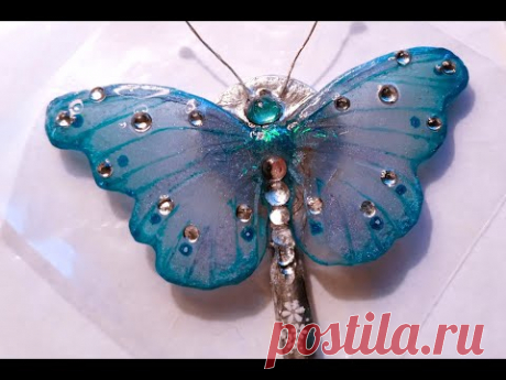 Декор &quot;Ключик-Бабочка&quot; (Decor &quot;Butterfly Key&quot;)