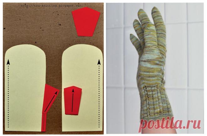 tru-knitting: Вяжем палец. Часть 3