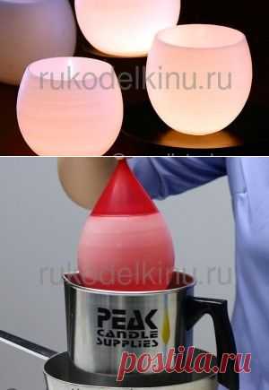 Плавающий подсвечник. |