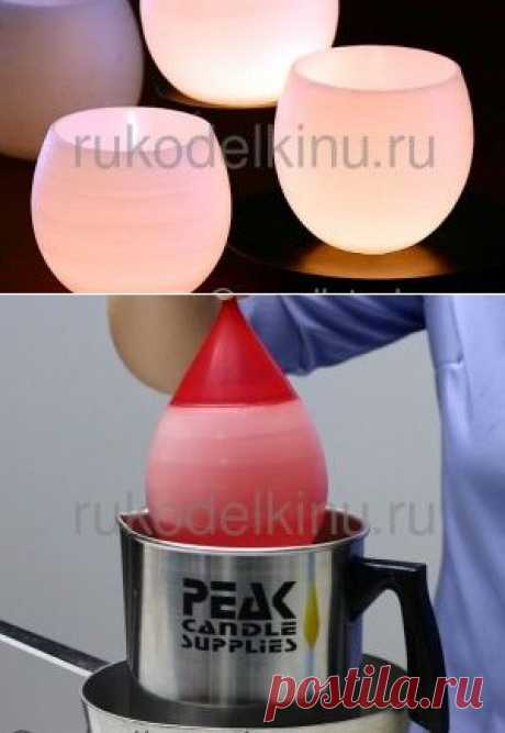 Плавающий подсвечник. |