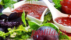 Аджика из сливы. Рецепт c фото от ботакоз 10 сентября 2013 на koolinar.ru