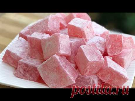 Authentic Turkish delight recipe || lokum recipe