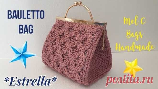 *ESTRELLA* mini Bauletto #PUNTO #STELLA #RILIEVO #CROCHET Mel C Bags Handmade