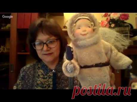 Мастер класс по лепке куклы. Елена Коверзнева - YouTube