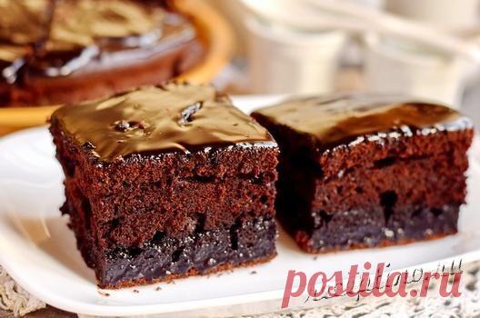 Шоколадный брауни - рецепт с фото