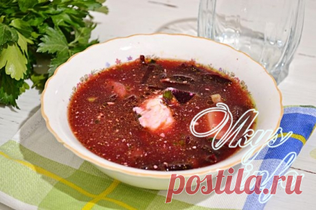 Свекольник как в детском саду Давайте приготовим вкусный простой свекольник как в детском саду. Самый обычный набор продуктов нужен для этого рецепта. Этот суп готовят на бульоне или воде. Если мы говорим о первом блюде для детей, то лучше взять куриную грудку и сварить легкий бульон...