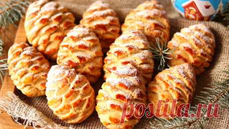 Наташа Шакинко | Нужна только чайная 🥄 ложка! ❤ Вот это настоящие новогодние шишки. Медовое печенье. Выпечка к чаю. Как пряники