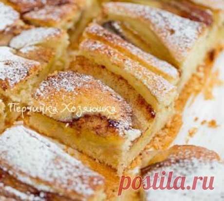 Банановая шарлотка с корицей - Vypechka.Perchinka-Hozyayushka.ru