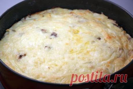 Нежная, сочная, ароматная… Картофельная запеканка с грибами — Вкусные рецепты