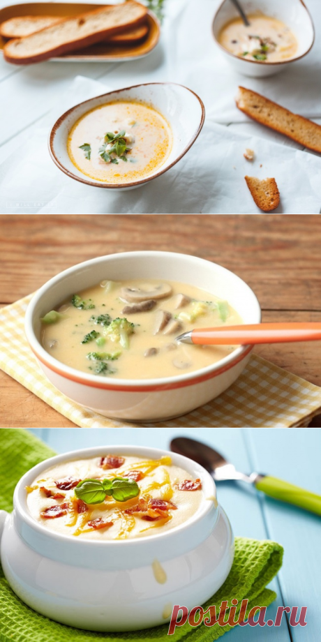 6 простых и безумно вкусных сырных супов