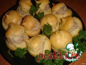 Эклеры с паштетом из куриной печени - кулинарный рецепт
