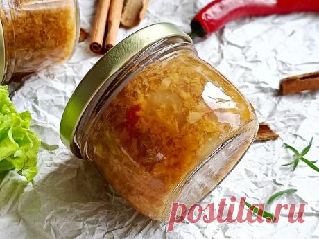 Конфитюр из лисичек с яблоком