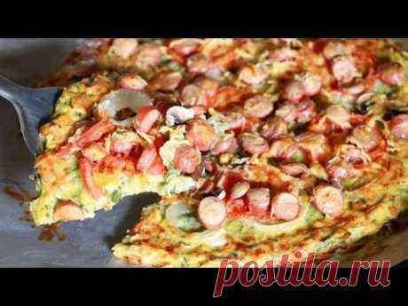 Ну, оОчень вкусная - Кабачковая Пицца! - YouTube