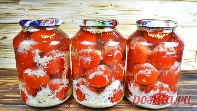 Вкусная консервация: помидоры на зиму 