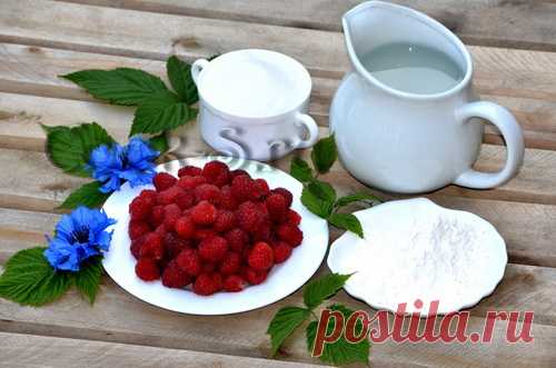 Кисель из малины - Пошаговый рецепт с фото | Напитки