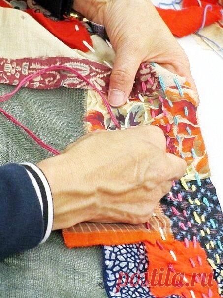 Боро и сашико - японские техники рукоделия, знакомимся! | Время шить | Яндекс Дзен