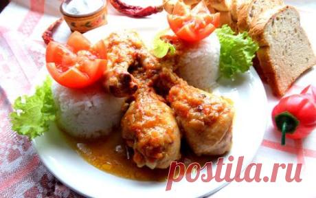 Куриные ножки в домашней аджике | Кулинарные рецепты от «Едим дома!»