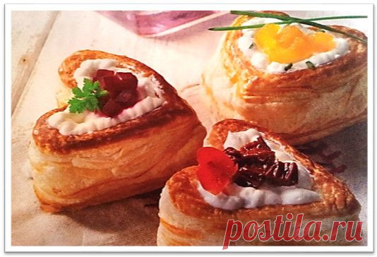Слоеные сердечки с начинкой Термомикс. | РЕЦЕПТЫ ТЕРМОМИКС | Thermomixmania