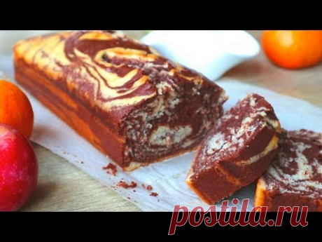 Кекс ЗЕБРА Классический рецепт НА КЕФИРЕ. Мой любимый рецепт кекса