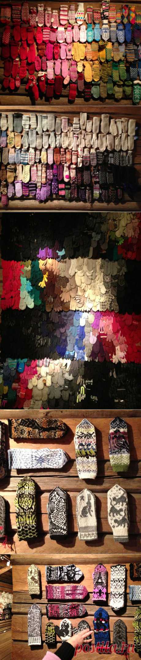 ru_knitting: Выставка варежек в Миккели, Финляндия