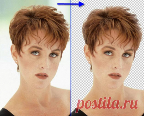 PhotoshopSunduchok - Вырезаем сложный объект с почти однородного фона