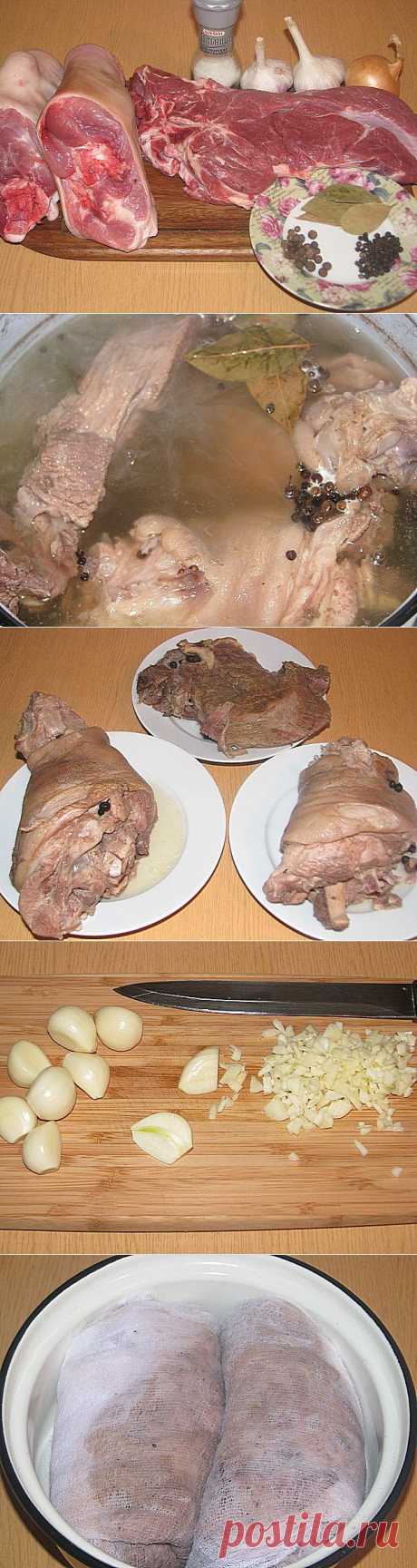 РУЛЬКА «ДРУЖБА» -ВАЙ ВАЙ КАК ВКУСНО! Если вы любите съесть на завтрак бутерброд с кусочком сочного, нежного мяса, то рулет из свиной рульки подойдет для этого очень хорошо. В его приготовлении нет ничего сложного, а по цене он получается ничуть не дороже, чем магазинный, скорее - дешевле.