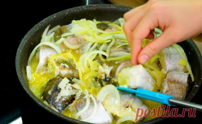 А вы знали самый простой рецепт нежного и вкусного минтая? Рыба тает во рту! | Кушать подано! | Яндекс Дзен
