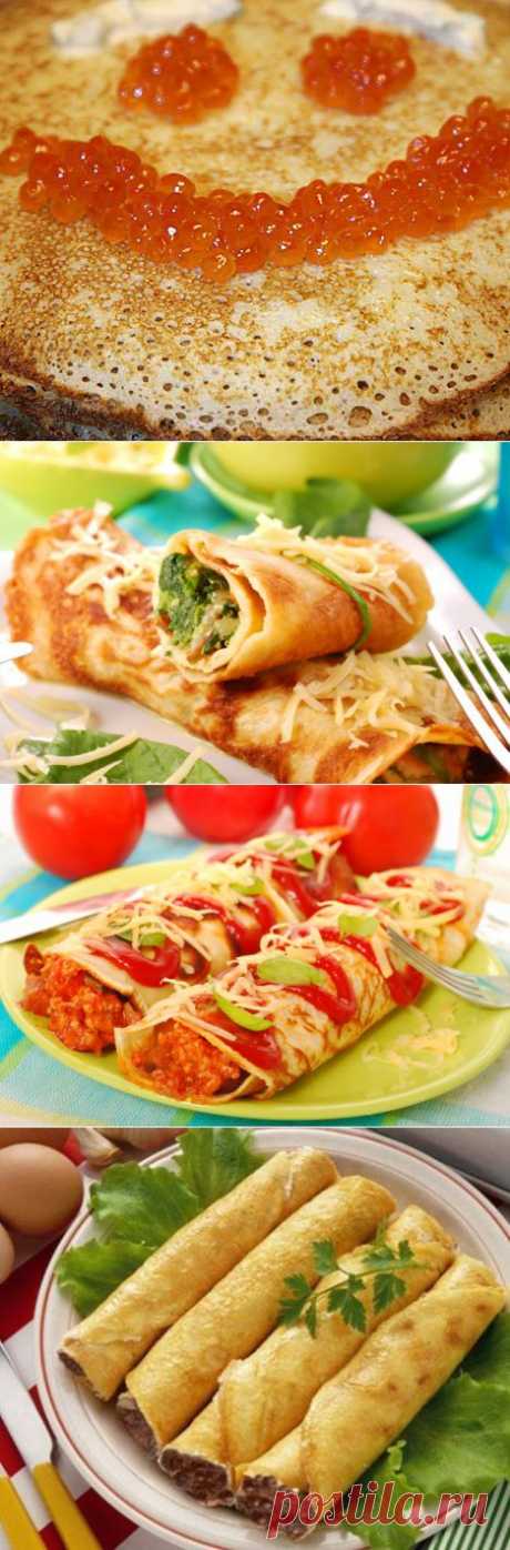 30 начинок для блинов | БУДЕТ ВКУСНО!