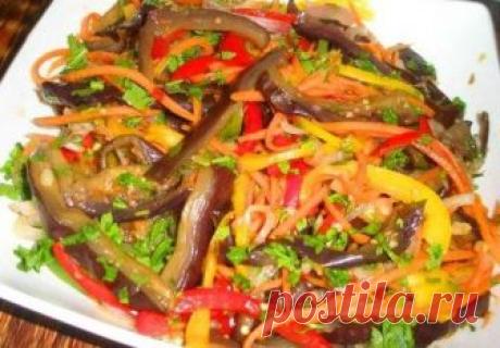 Баклажаны «Царские» по-корейски Блюда из баклажанов очень вкусны и полезны. Особенно пользуется большой популярностью салаты из баклажанов по-корейски. Такие баклажаны можно употреблять уже через сутки, а можно закатать на зиму.