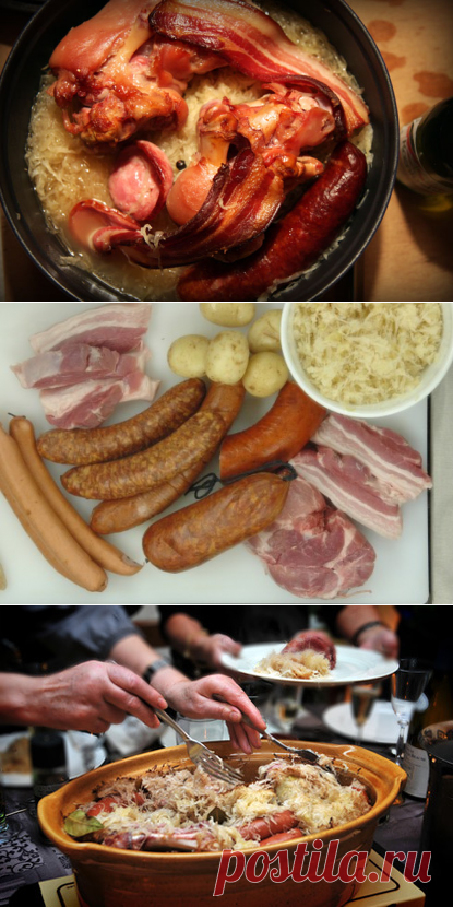 Французская кухня: Эльзасский шукрут (3 рецепта)!..