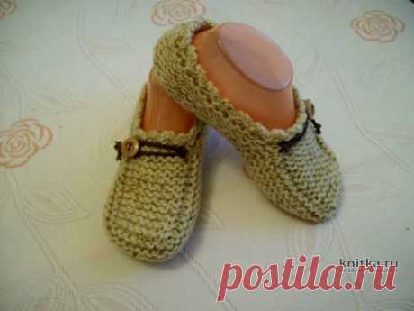 Тапочки спицами 33 схемы вязания бесплатно.