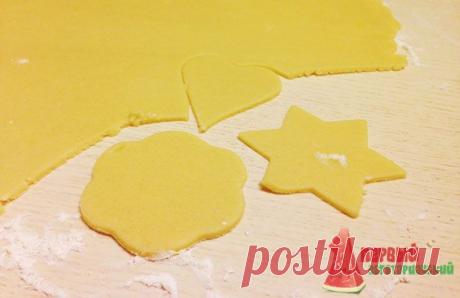 Рецепт: Песочное тесто без яиц для печенья и пирога | Первый Вегетарианский