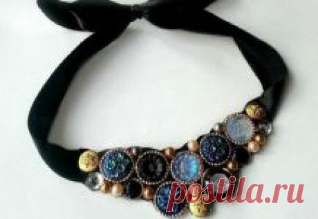 Чудесное превращение старых бус - просмотр работы. Клуб мастеров и мастериц.