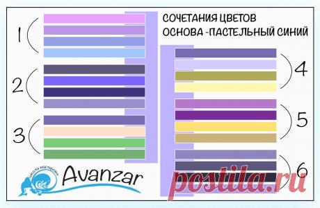 #сочетаниецветов #пастельныетона #avanzar #ольгавлар