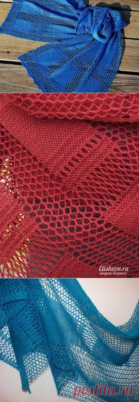 Легкий палантин - Вязание - Страна Мам
