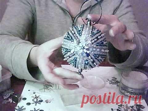 christmas craft ideas: christmas ornament, video tutorial | make handmade, crochet, craft