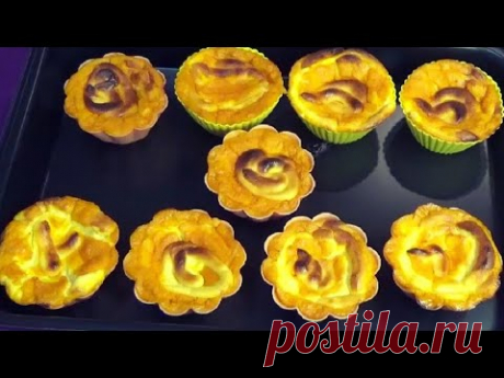 Даже мои внуки с большим удовольствием едят этот вкусный и полезный творожно-тыквенный десерт