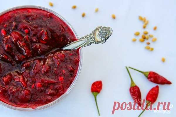 Соус ткемали из красной алычи - пошаговый рецепт с фото на Повар.ру