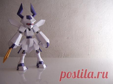 Rokusho Papercraft Hello again! It's been a while. Well, this is my version of the Medabot known as Rokusho. I made this because It was part of my childhood, and I saw the Metabee papercraft long ago, (I think the de...