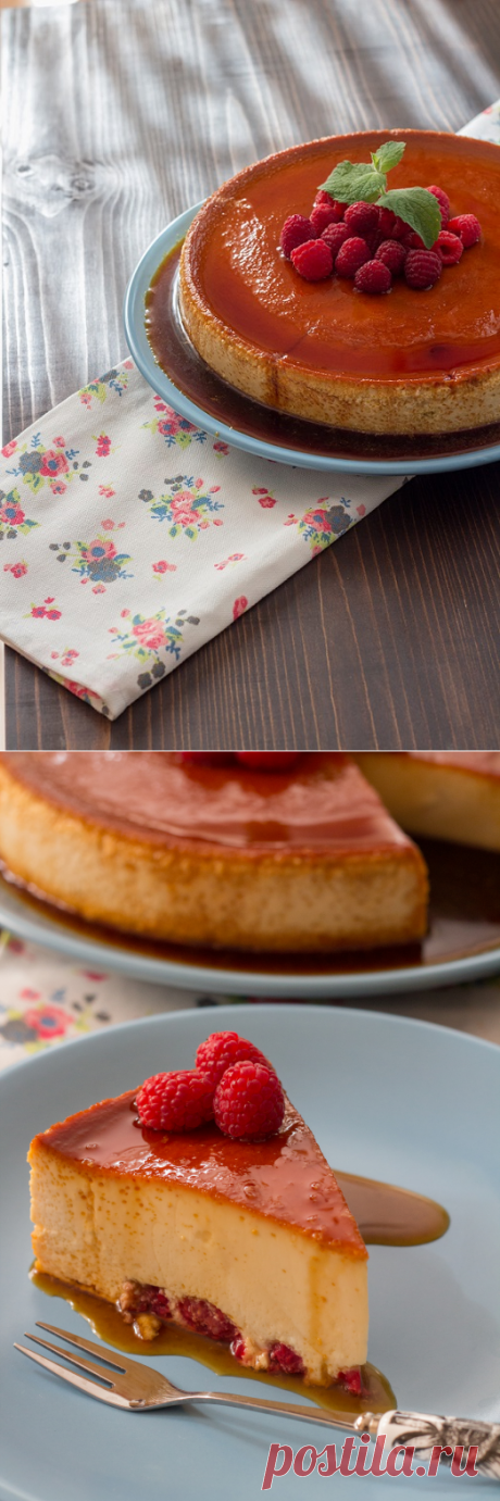 Малиново-кокосов флан – CakeAndPancake
