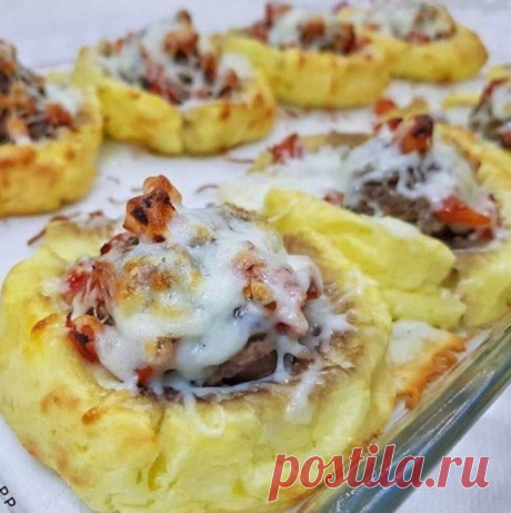 Фаршированный картофель