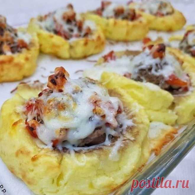 Фаршированный картофель