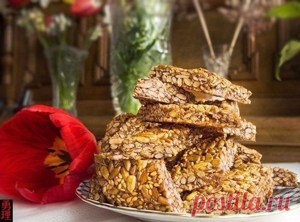 Как приготовить козинаки с семечками и кунжутом. - рецепт, ингридиенты и фотографии