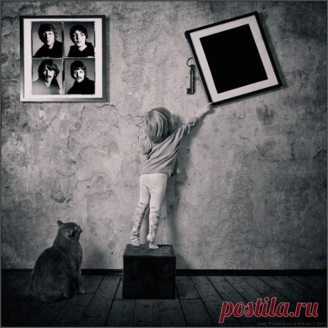 Ребёнок и кот!))) 37 замечательных фото!!!)